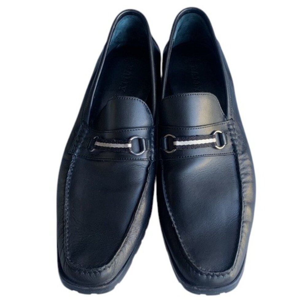 Bally Marano Men’s Dress Shoes 10.5 Black Leather Oxford Formal Made in‎ Italy